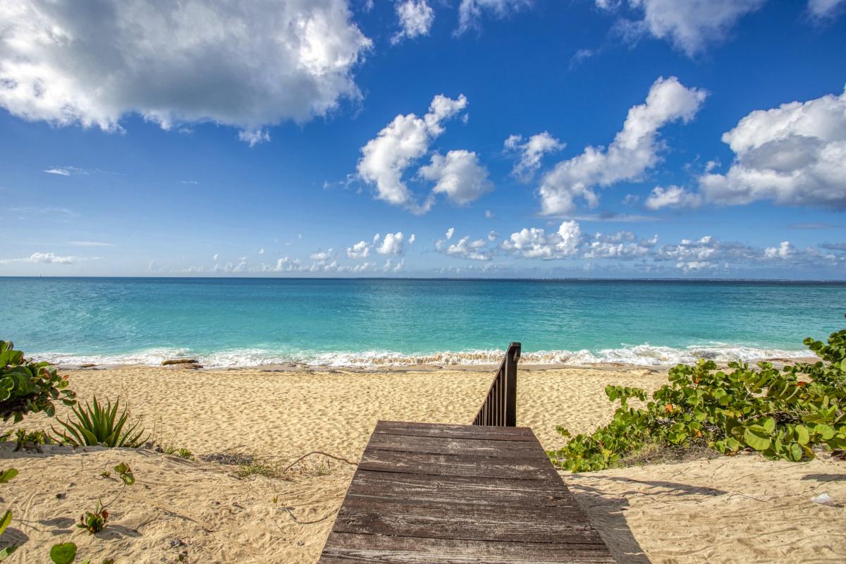 13 - Joie de Vivre - View of Beach from Walkway